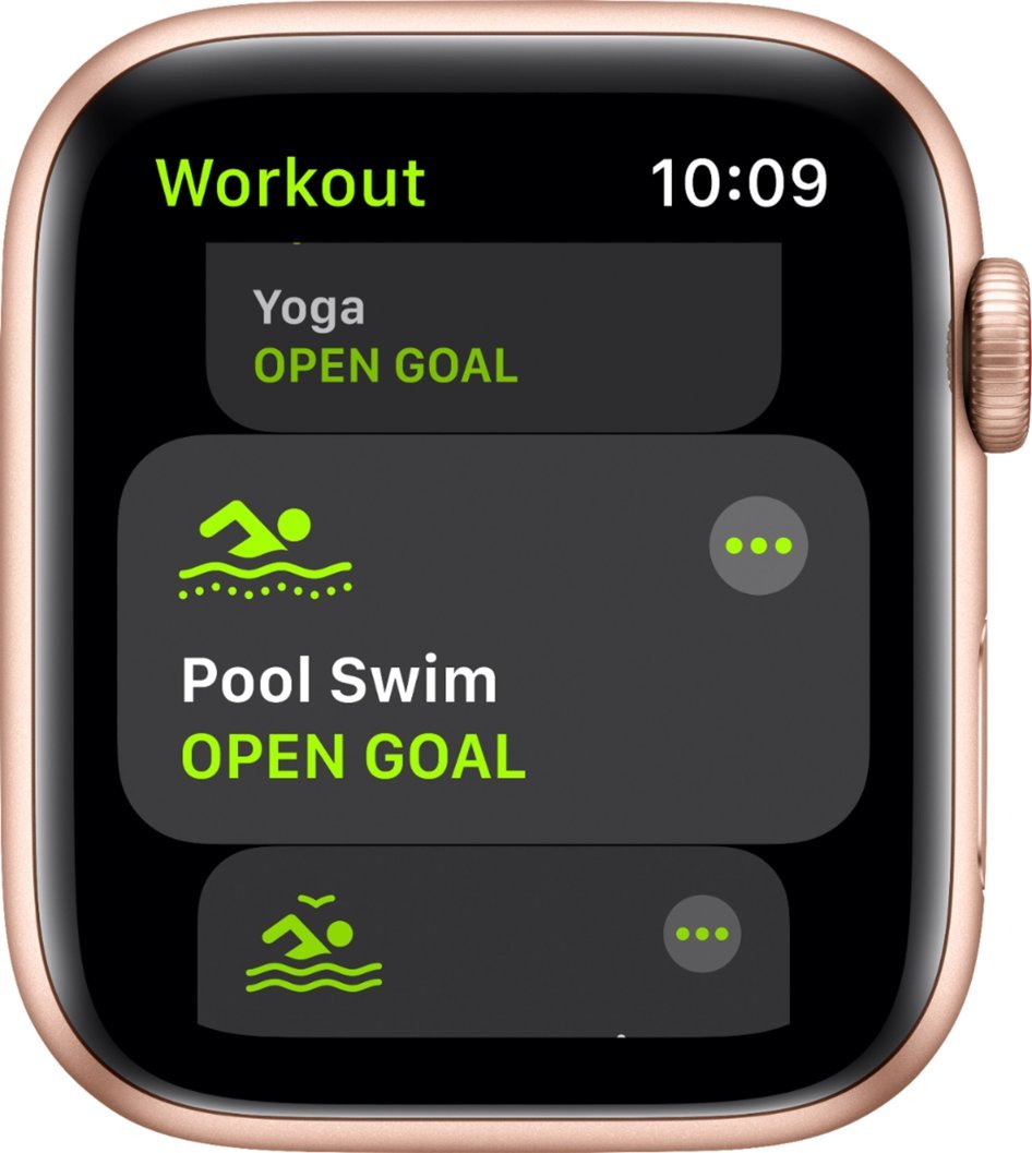 Apple Watch SE 1st Gen (GPS + LTE) 44mm Gold Aluminum Case & Pink Sand Sport Band (Refurbished)