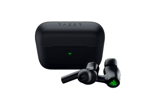 Razer Hammerhead True Wireless Bluetooth Gaming Earbuds (2nd Generation) - Black (Certified Refurbished)
