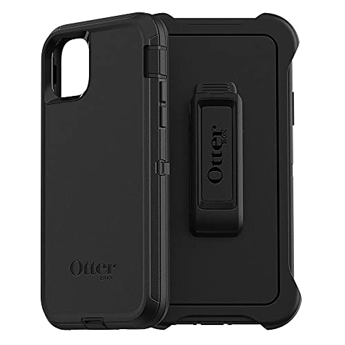 OtterBox DEFENDER SERIES case for iPhone 11 Pro Max - Black (77-62581) (Certified Refurbished)
