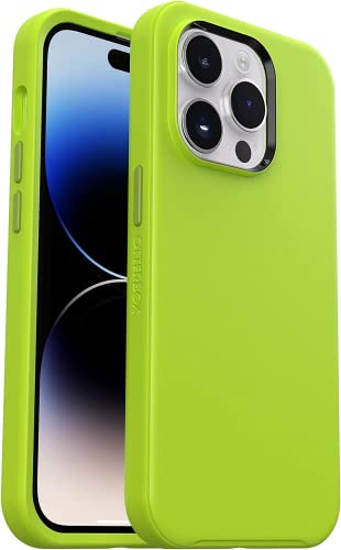 OtterBox SYMMETRY SERIES+ MagSafe Case for Apple iPhone 14 Pro - Lime All Yours (Renewed)