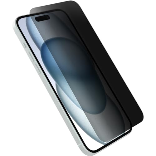 OtterBox Premium Pro Glass Privacy Guard iPhone 15 Plus Screen Protector - Clear (New)