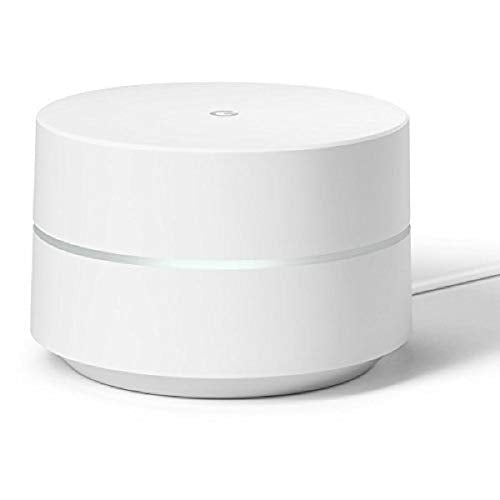 Google WiFi System, 1-Pack - Router Replacement for Whole Home Coverage - White (Refurbished)