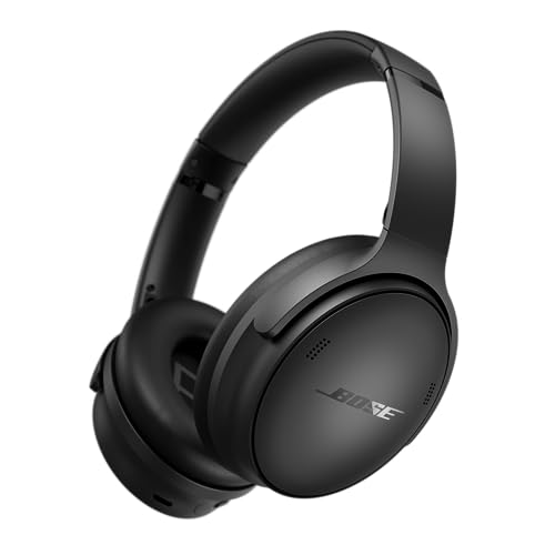 Bose QuietComfort Wireless Noise Cancelling Over-the-Ear Headphones - Black (Renewed)