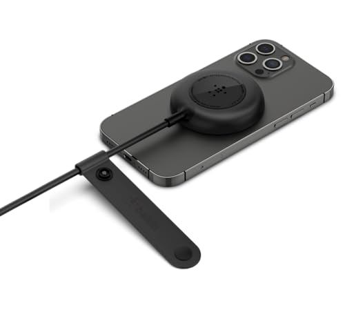 Belkin BOOST UP CHARGE Portable Wireless Charger Pad with MagSafe - Black (New)