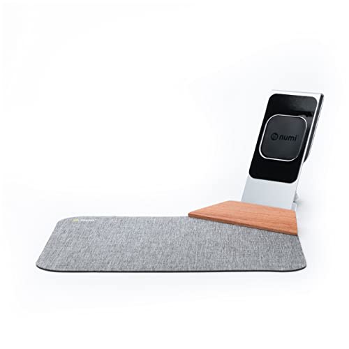 Numi Power Mat Charging Mouse Pad with Phone Charger - Gray (Refurbished)