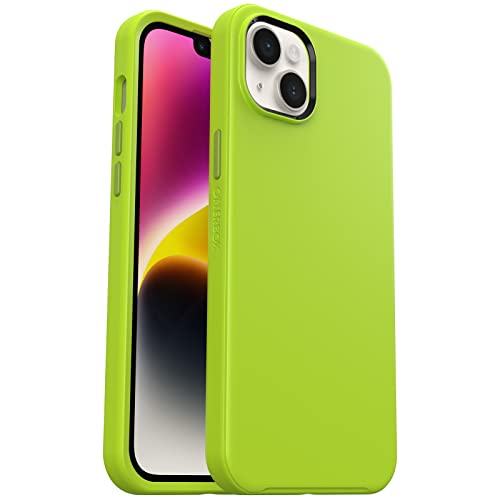 OtterBox SYMMETRY SERIES+ case w/MagSafe for Apple iPhone 14 Plus - Lime All Yours (77-89011) (New)