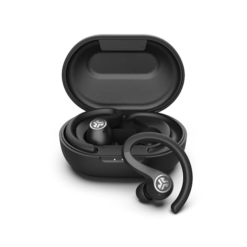 JLab Audio JBuds Air Sport True Wireless Bluetooth Earbuds & Charging Case-Black