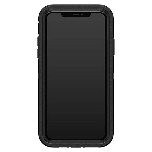 OtterBox DEFENDER SERIES Case & Holster for Apple iPhone 11 - Black (Certified Refurbished)