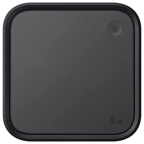 SmartThings Station with Power Adapter 15W Super Fast Wireless Charger - Black (Renewed)