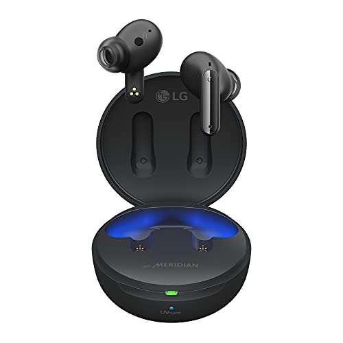LG TONE Free FP8 Active Noise Cancelling In-Ear True-Wireless Earbuds - Black (New)