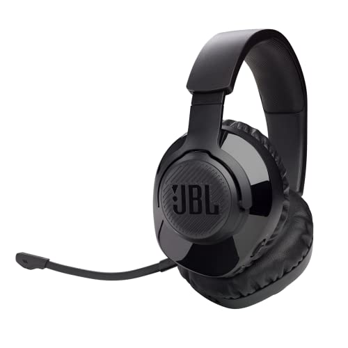 JBL Free WFH Wireless Over Ear Headphones 2.4 GHz 22 Hour Battery w/ Mic - Black (Pre-Owned)