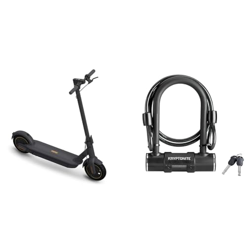 Segway Max G2 Electric Kick Scooter Foldable w/ 43 Mile Range - Black (Certified Refurbished)