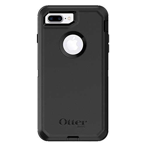OtterBox DEFENDER SERIES Case & Holster for Apple iPhone 7 Plus/8 Plus - Black (Certified Refurbished)