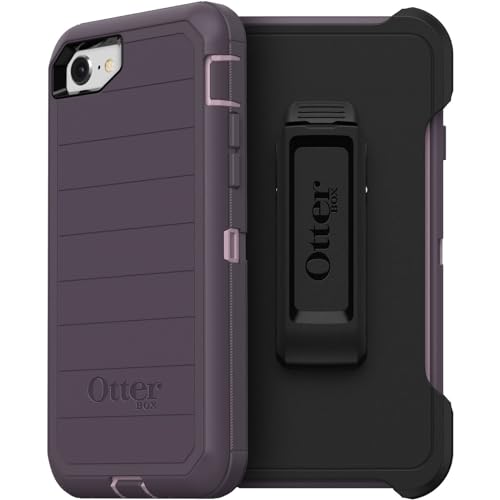OtterBox DEFENDER SERIES Case for Apple iPhone 7/8 - Purple Nebula (Certified Refurbished)
