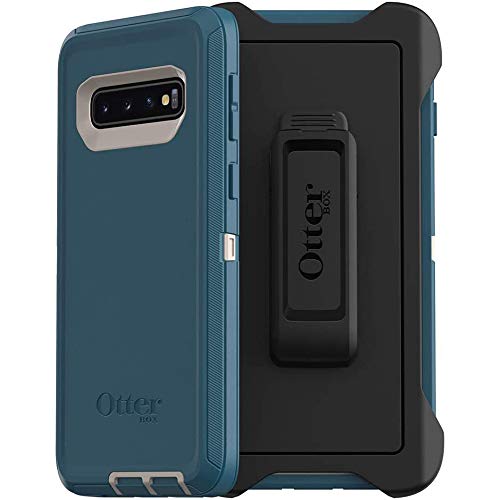 OtterBox DEFENDER SERIES Case & Holster for Samsung Galaxy S10 - BigSur (Certified Refurbished)