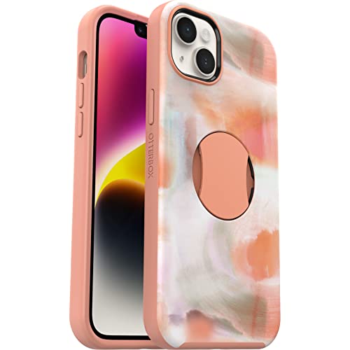 OtterBox OtterGrip SYMMETRY SERIES case for Apple iPhone 14 Plus - Peaches (77-89870) (New)