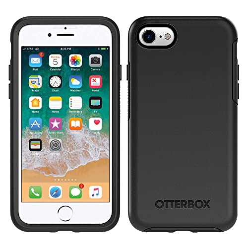 OtterBox SYMMETRY SERIES Case for iPhone 7 / iPhone 8 - Black (Certified Refurbished)