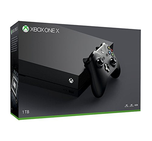 Microsoft Xbox One X Console - 1TB w/ Accessories - Black (Pre-Owned)