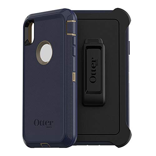 OtterBox DEFENDER SERIES Case & Holster for Apple iPhone Xs Max - Dark Lake Blue (New)