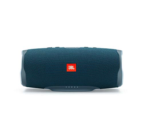 JBL Charge 4 Waterproof Wireless Portable Bluetooth Speaker - Ocean Blue (Refurbished)