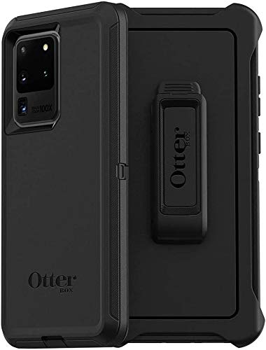 OtterBox DEFENDER SERIES Case & Holster for Galaxy S20 Ultra 5G - Black (New)
