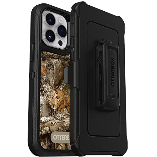 OtterBox DEFENDER SERIES Case for iPhone 14 Pro Max - RealTree Edge Black (New)