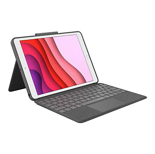 Logitech Combo Touch Keyboard Folio for iPad 10.2" (7th, 8th&9th Gen) - Graphite (Pre-Owned)