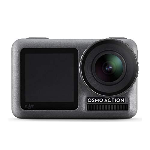 DJI Osmo Action - 4K Action Cam 12MP Digital Camera with 2 Displays - Black (Refurbished)