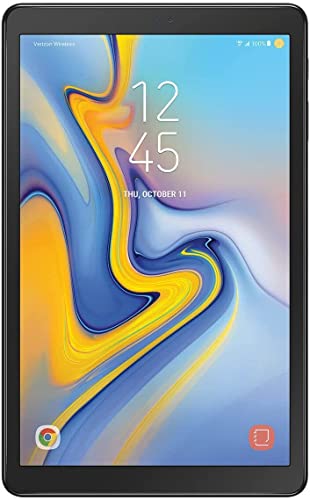 Samsung Galaxy Tab A (2018), 10.5-inch, 32GB, WIFI + Verizon - Black (Pre-Owned)