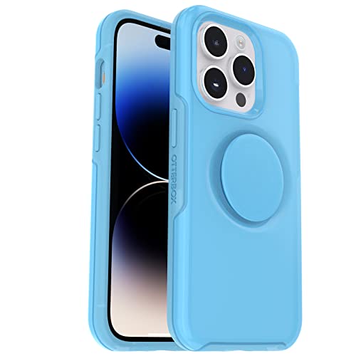 OtterBox Otter+Pop SYMMETRY SERIES Case for Apple iPhone 14 Pro Max - You Cyan This? (New)