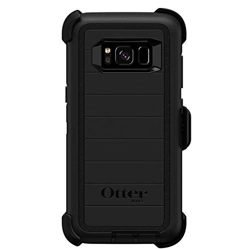 OtterBox DEFENDER SERIES Case for Samsung Galaxy S8 - Black (Certified Refurbished)