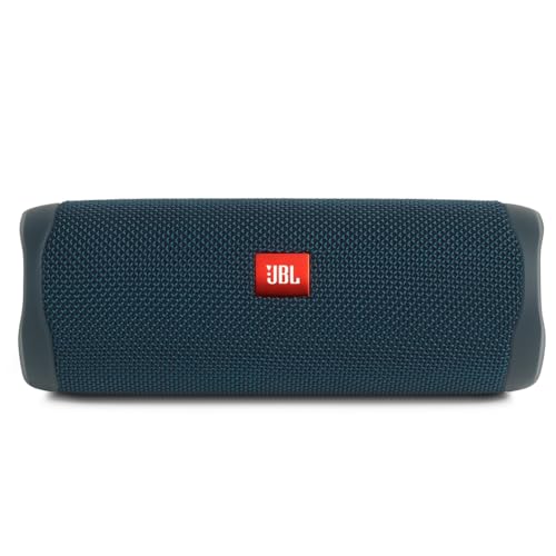 JBL Flip 5 Waterproof Wireless Portable Bluetooth Speaker - GG - Blue (Refurbished)