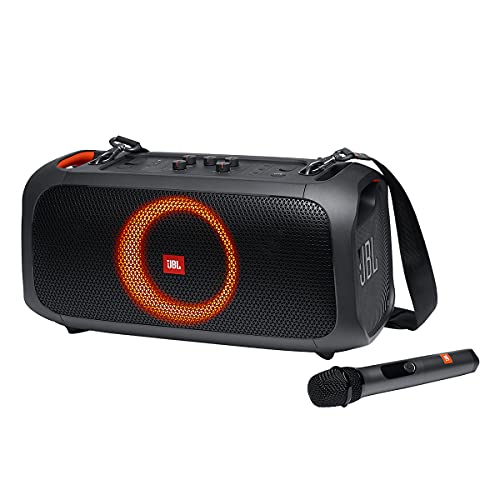 JBL PartyBox Portable Karaoke Party Speaker w/Builtin Lights - Black (New)