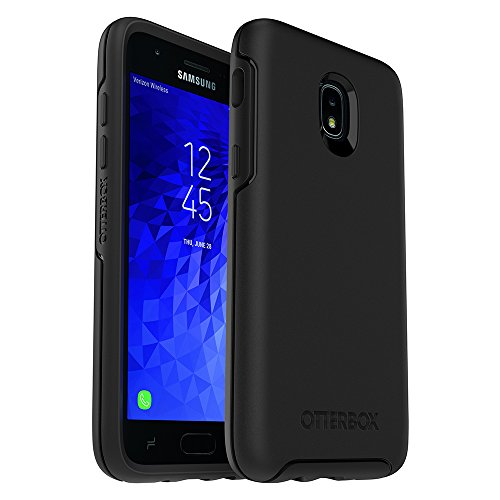 OtterBox SYMMETRY SERIES Case for Galaxy J3 (2018) - Black (Certified Refurbished)