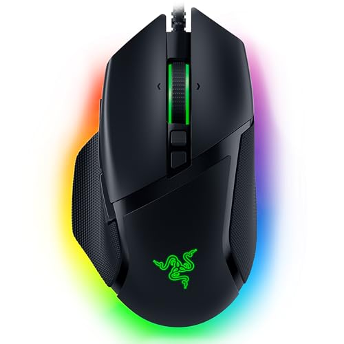 Razer Basilisk V3 Wired Optical Gaming Mouse with Chroma RBG Lighting - Black
