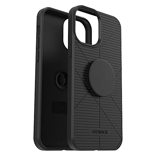 OtterBox Otter+Pop REFLEX SERIES Case for Apple iPhone 12/12 Pro - Black (Certified Refurbished)