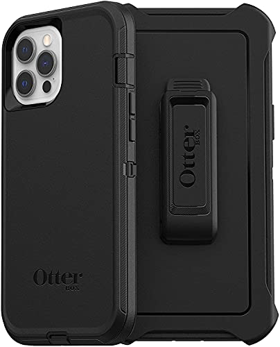 OtterBox DEFENDER SERIES case for iPhone 12 Pro Max - Black (77-65449) - Refurbished
