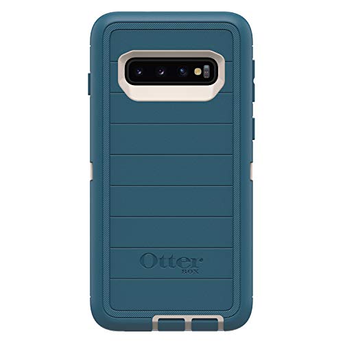 OtterBox DEFENDER SERIES Case & Holster for Samsung Galaxy S10 - BigSur (Certified Refurbished)