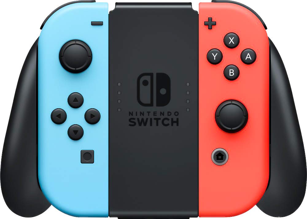 Nintendo Switch with Neon Blue and Neon Red Joy‑Con (Pre-Owned)