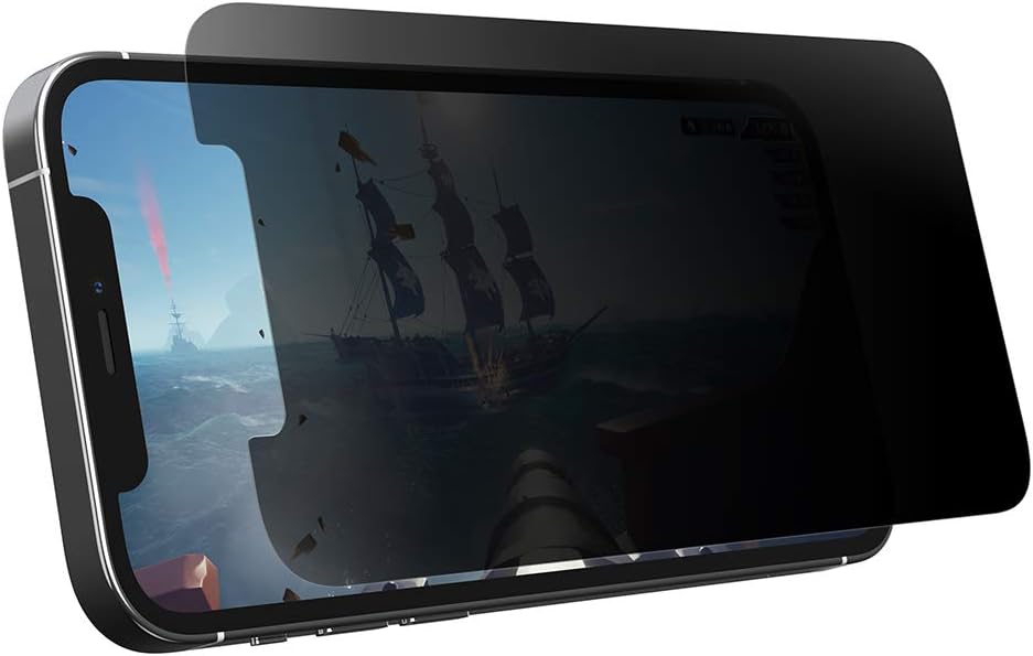 OtterBox Gaming Glass Privacy Guard Screen Protector for iPhone 12/12 Pro (New)