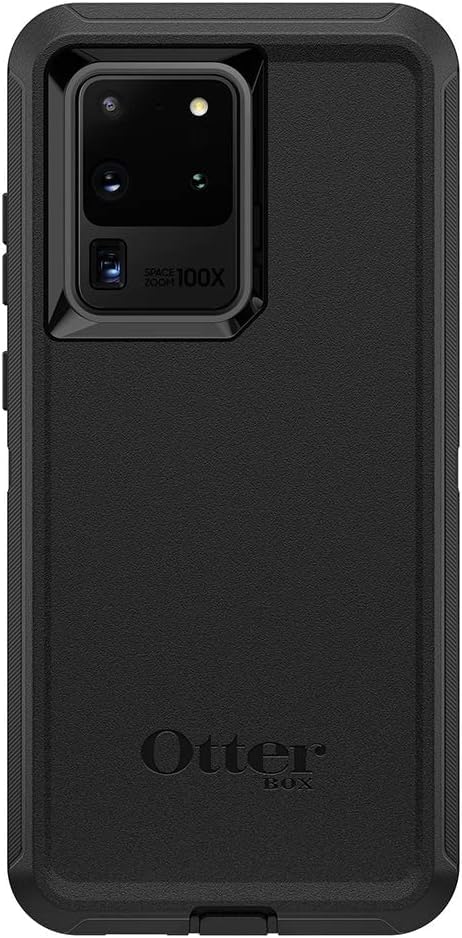 OtterBox DEFENDER SERIES Case & Holster for Galaxy S20 Ultra 5G - Black (New)