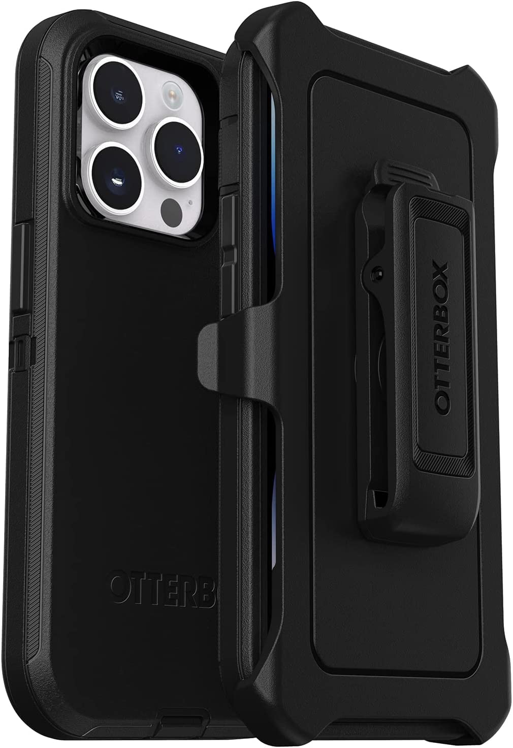 OtterBox DEFENDER SERIES Case & Holster for Apple iPhone 14 Pro - Black (New)