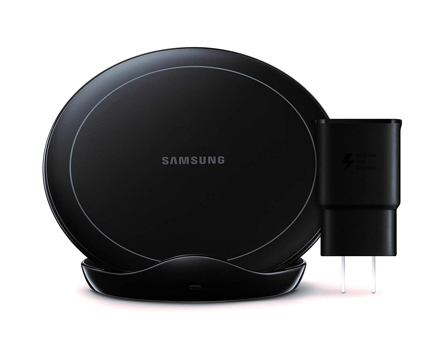 Samsung Wireless Charger Stand with Fan Cooling, 2019 - Black (Refurbished)