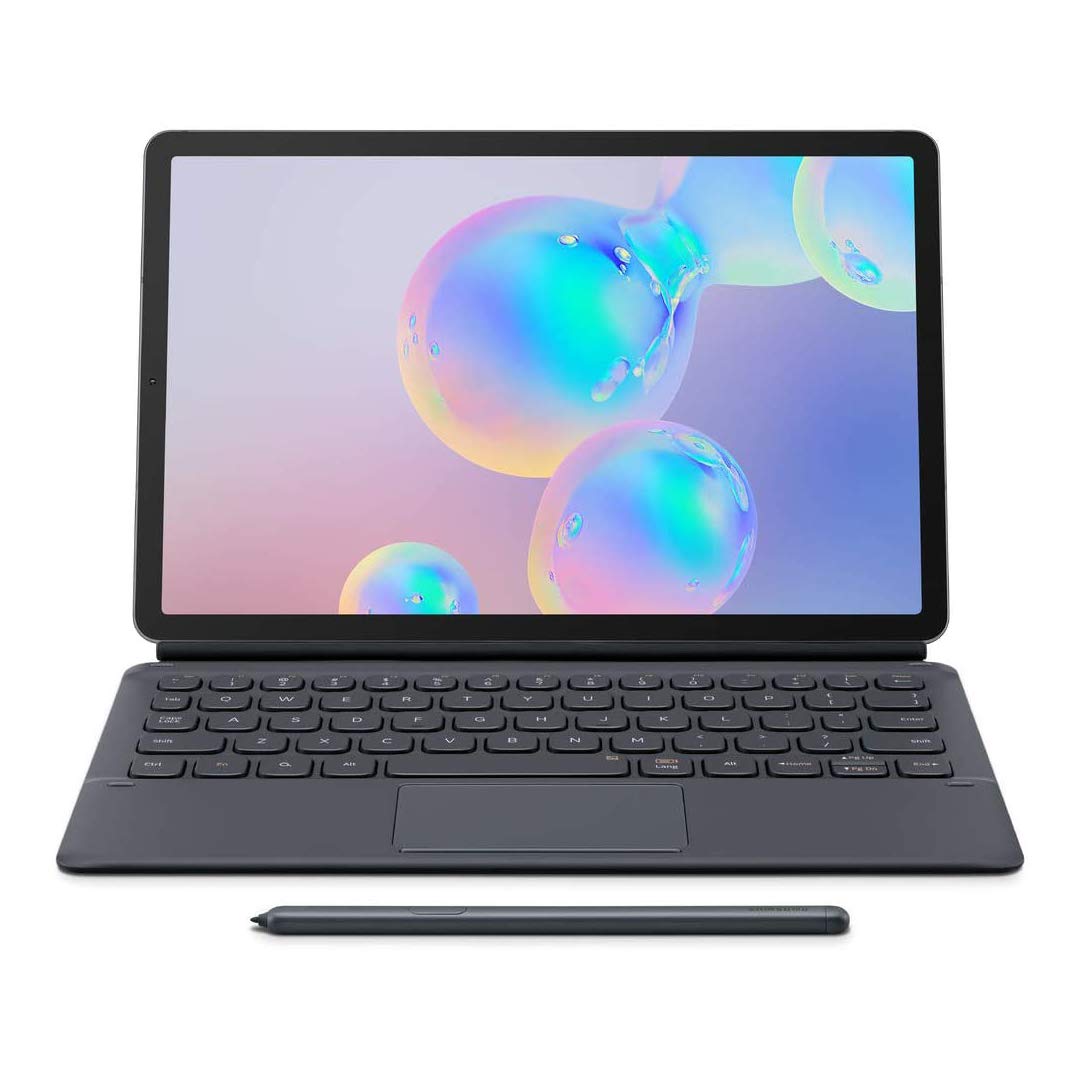 Samsung Galaxy Tab S6 10.5" Keyboard Book Cover Case - Gray (Certified Refurbished)