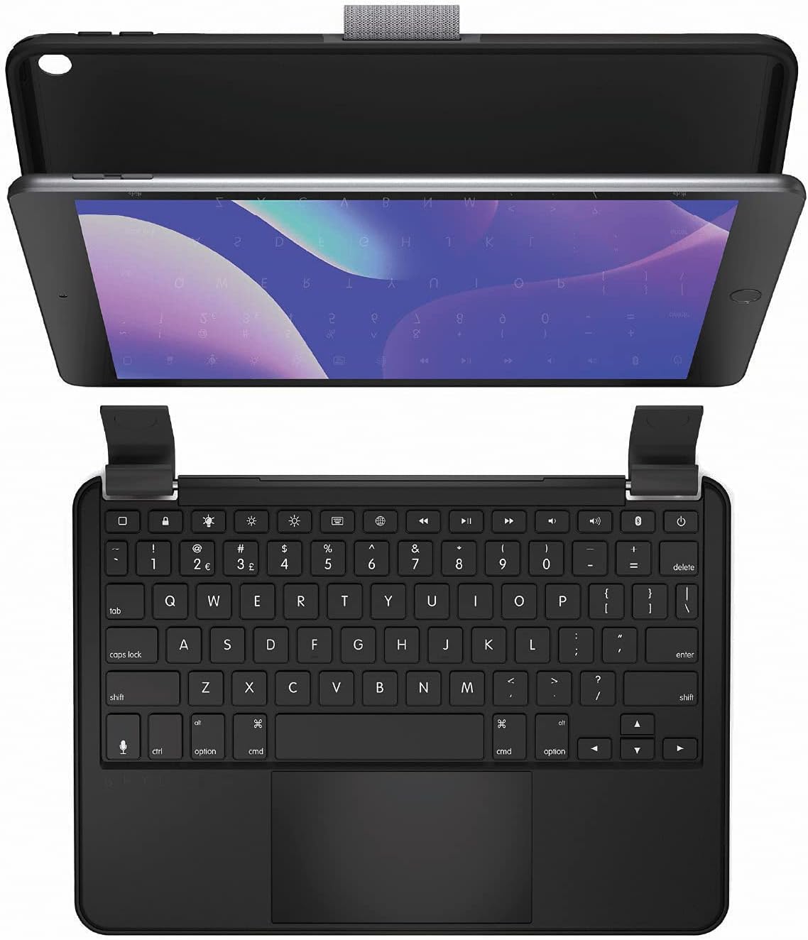 Brydge 10.2 MAX+ Keyboard Case with Trackpad for Apple iPad (9th, 8th & 7th Gen) (Certified Refurbished)