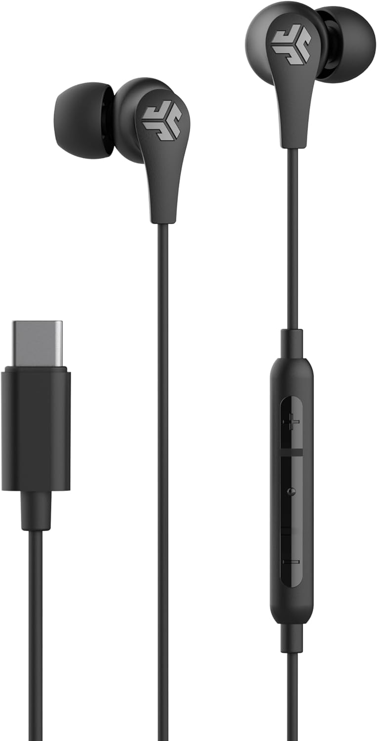 JLab JBuds Pro USB-C Wired Earbuds - Black
