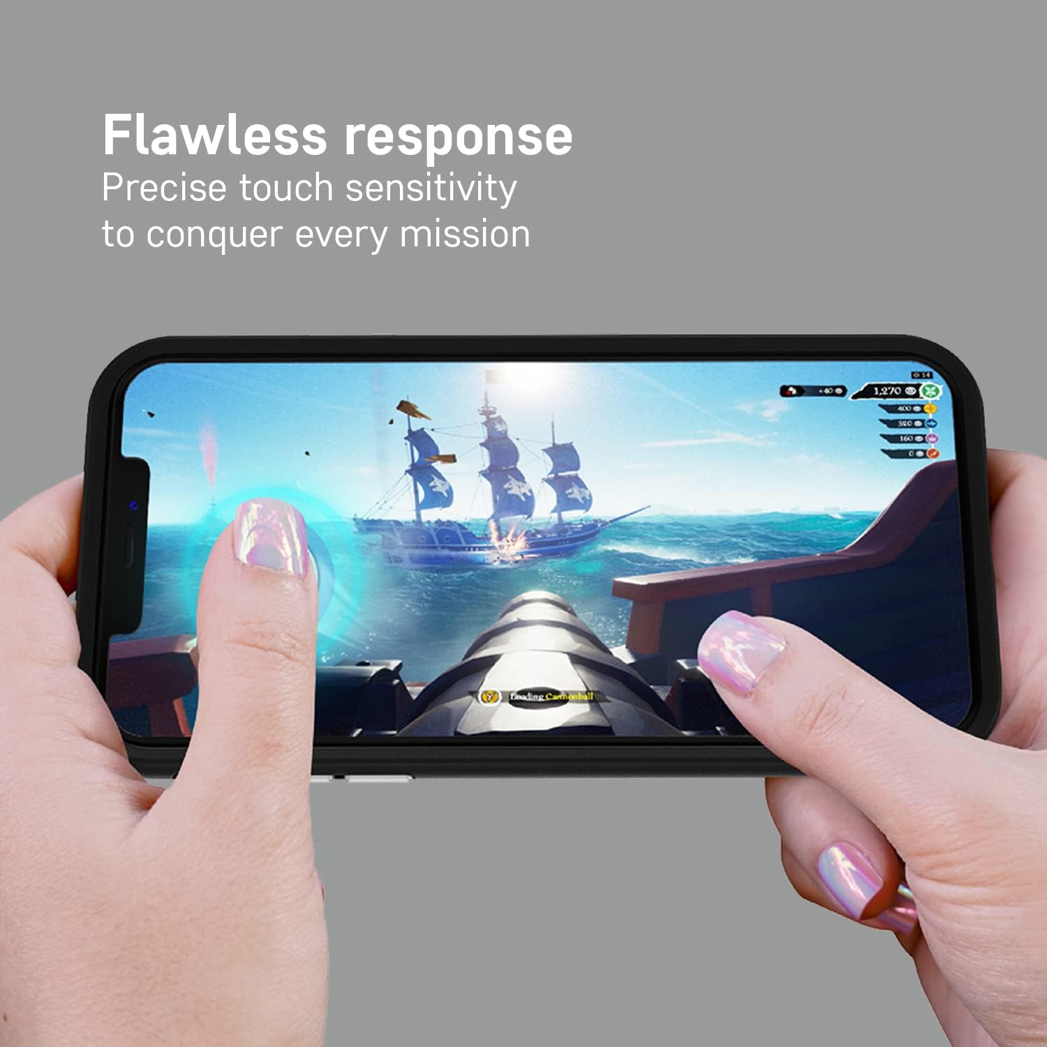 OtterBox Gaming Glass Privacy Guard Screen Protector for iPhone 12/12 Pro (New)