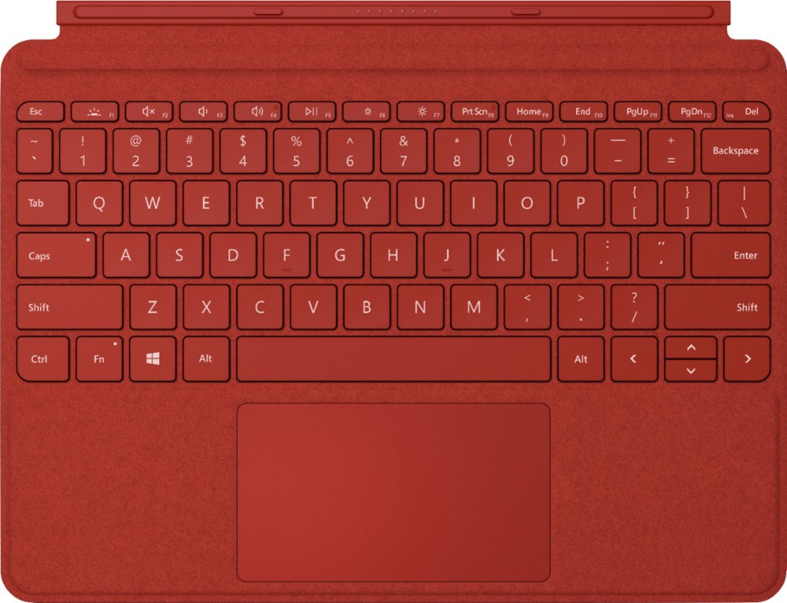 Microsoft Surface Go Signature Type Cover - Poppy Red (new)