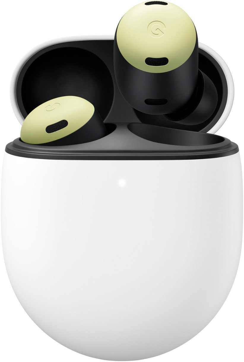 Google Pixel Buds Pro Noise Cancelling In-Ear True-Wireless Earbuds - Lemongrass (Refurbished)