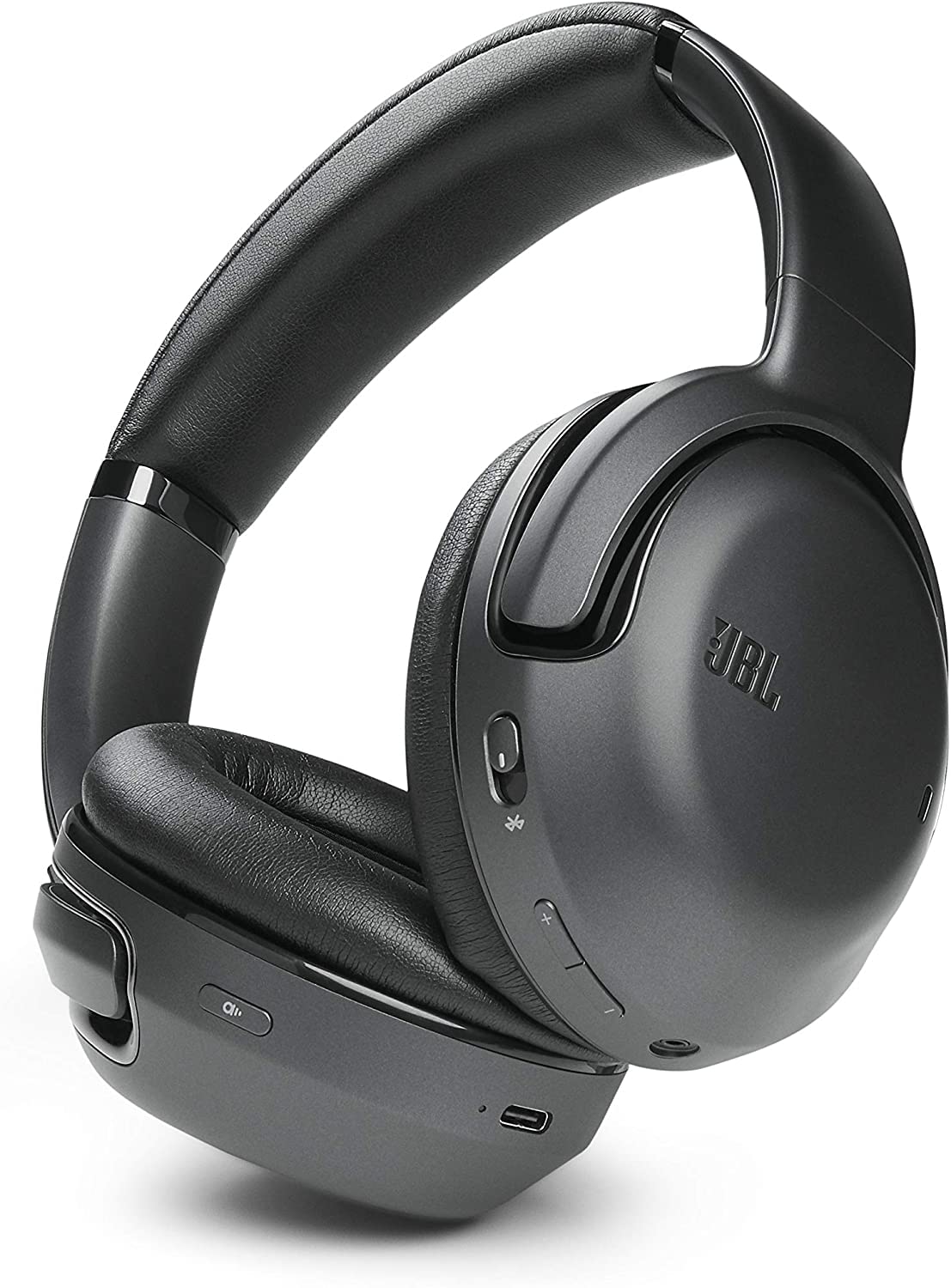 JBL Tour One Wireless Over-Ear Noise Cancelling Headphones - Black (Certified Refurbished)